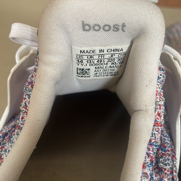 adidas UltraBoost Cloud White Multi Color - Picture 4 of 5